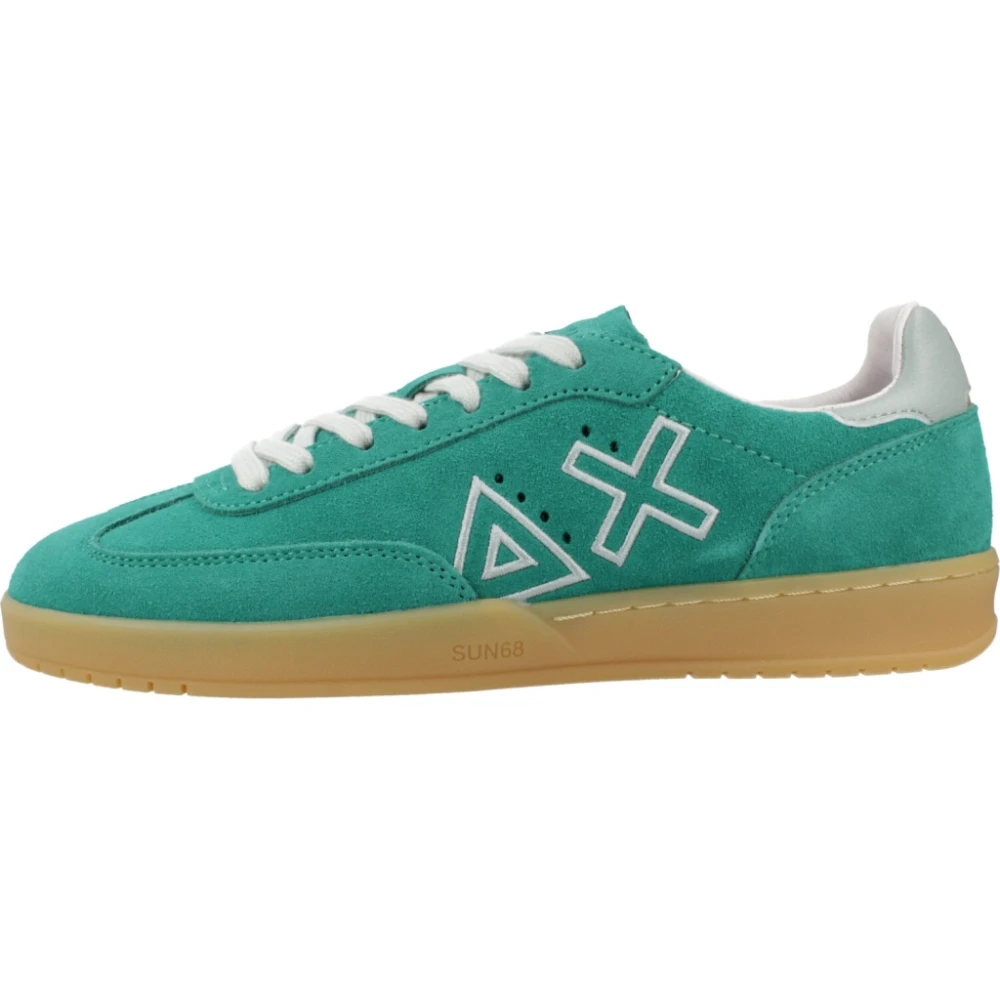 Sun68 California Sun Suede Dames Schoenen Groen