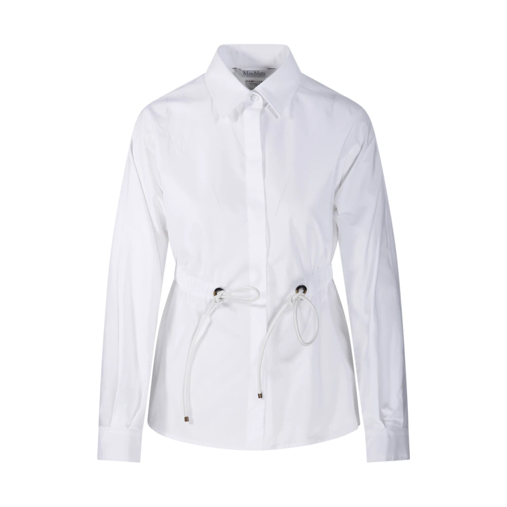 Max Mara Women's White Tazzina Shirt