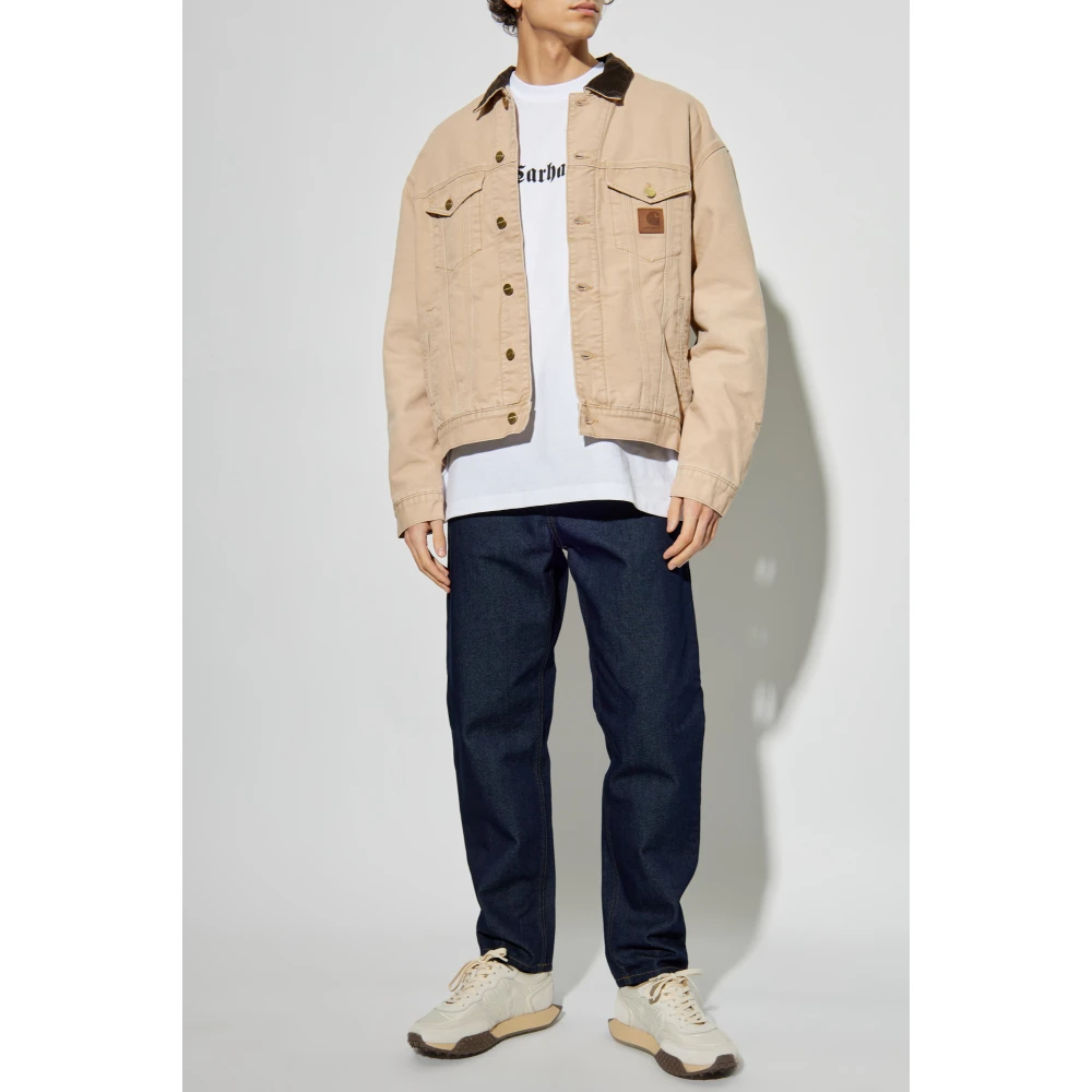 Carhartt WIP T-shirt met logo White Heren