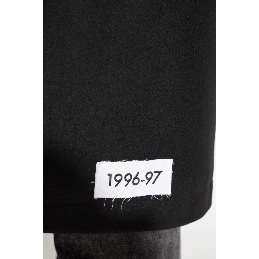 Dolce & Gabbana Wollen jas Black Heren