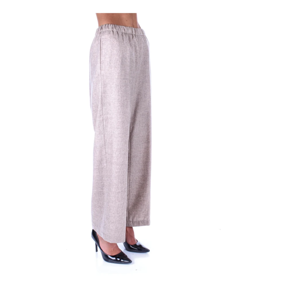 Aspesi Wijde broek Beige Dames