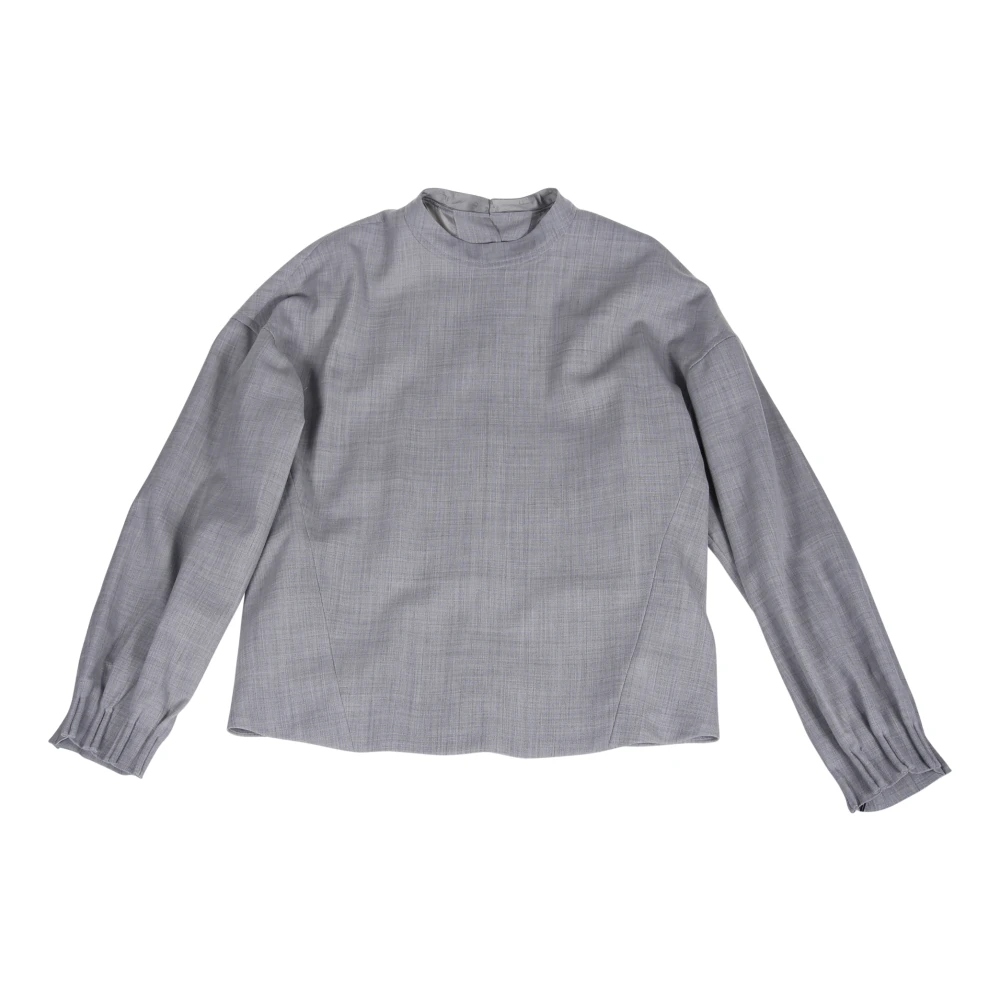 Dior Grijze Gebreide Trui Gray Heren