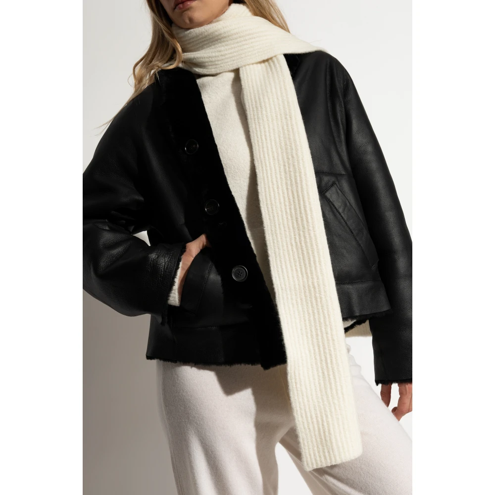 Lisa Yang Kasjmier Sjaal Beige Dames