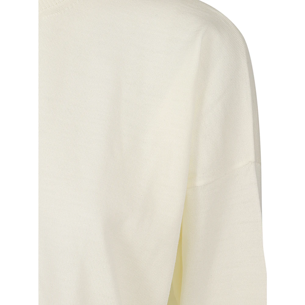 Goes Botanical Witte ronde hals top White Heren