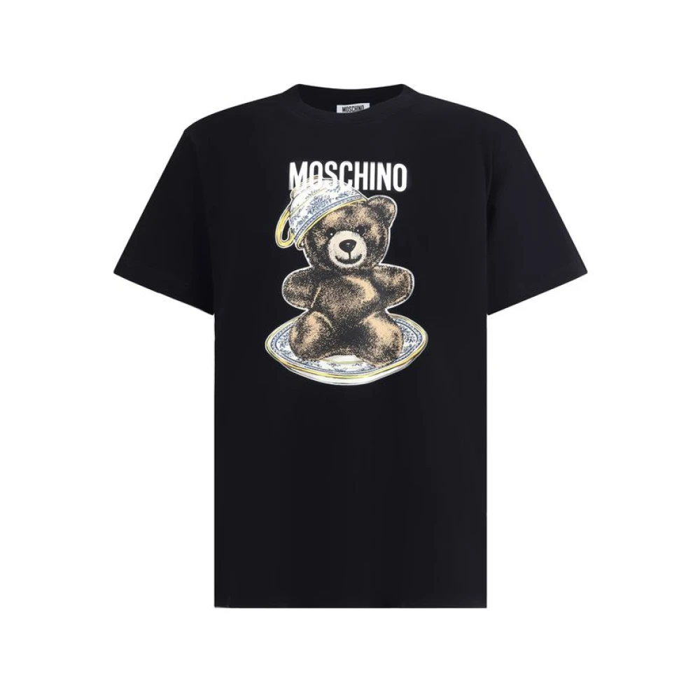 Moschino Herren Schwarz Oberteile, K, Xlgröße: