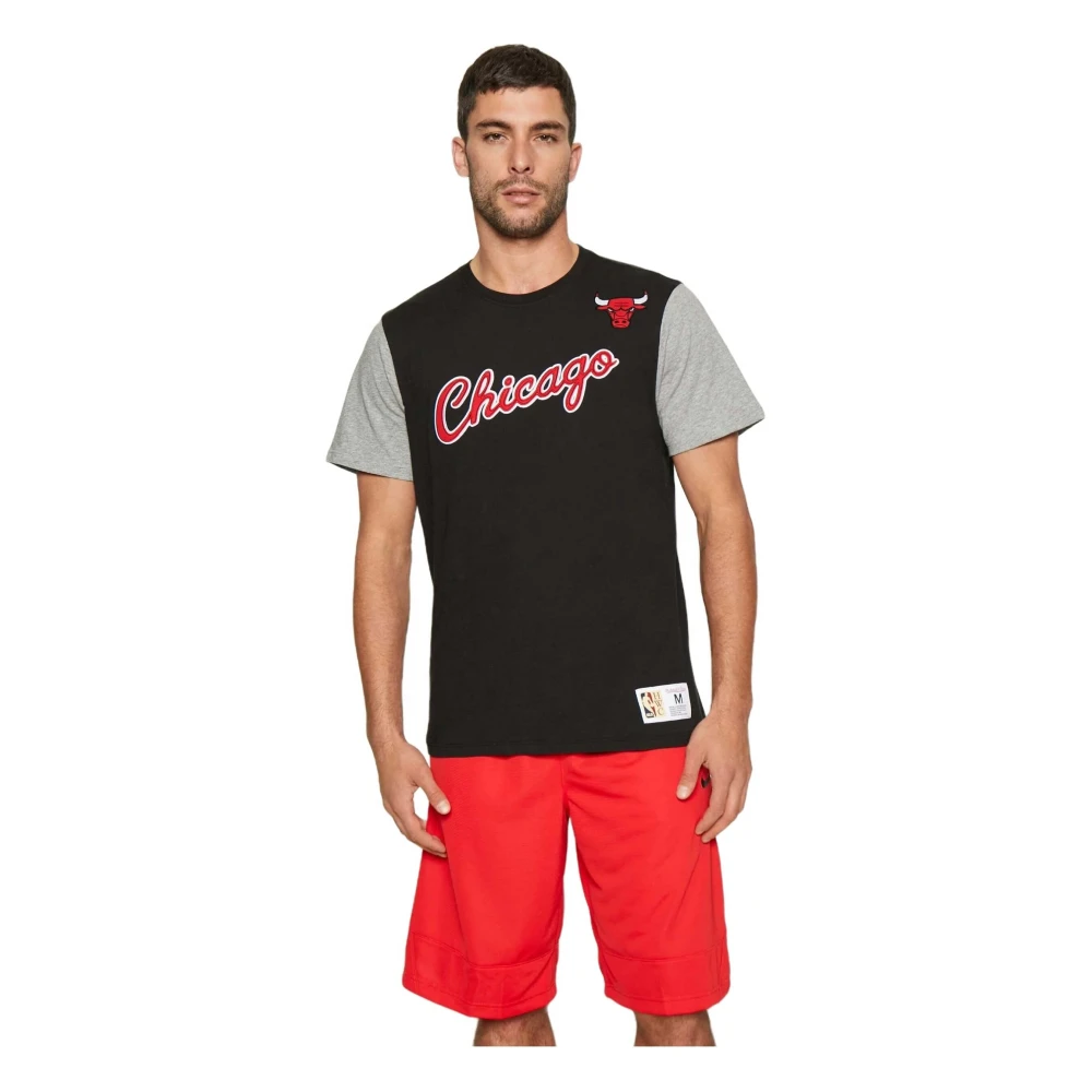 Mitchell & Ness T-shirt Black Heren
