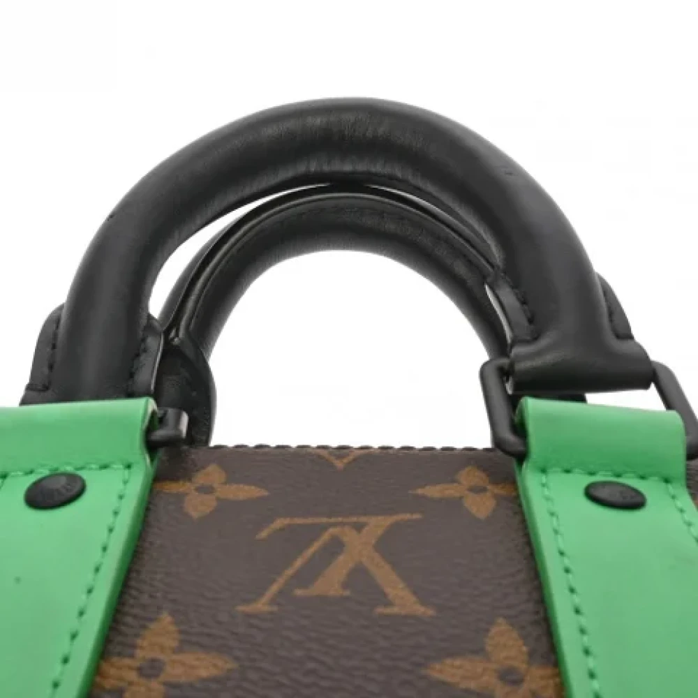 Louis Vuitton Vintage Pre-owned Canvas travel-bags Green Heren