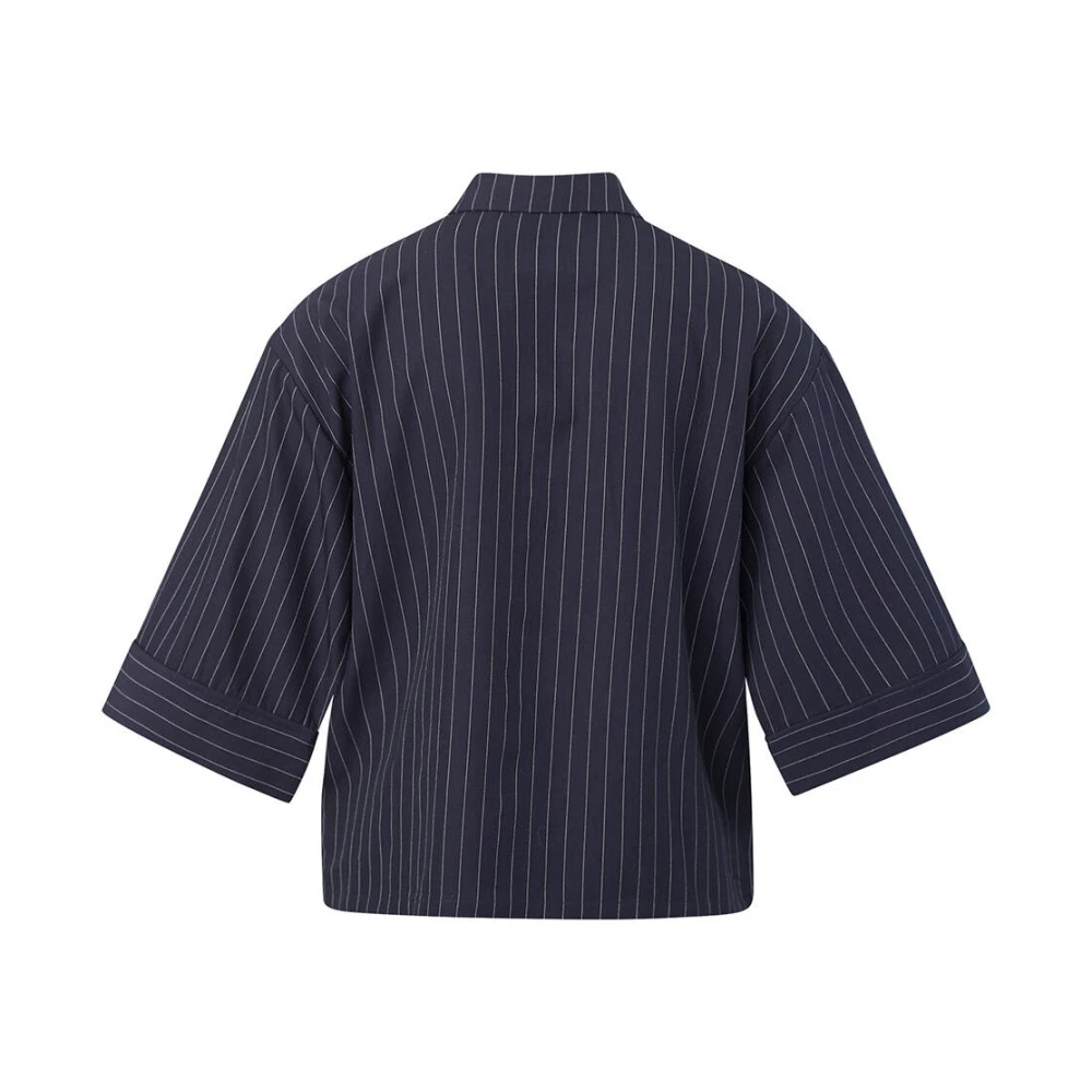 Sisters Point Elegante Blouse voor Vrouwen Blue Dames