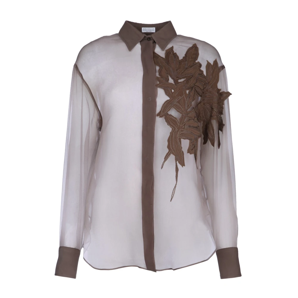 Blouses & Shirts > Shirts - - Brunello Cucinelli - Modalova