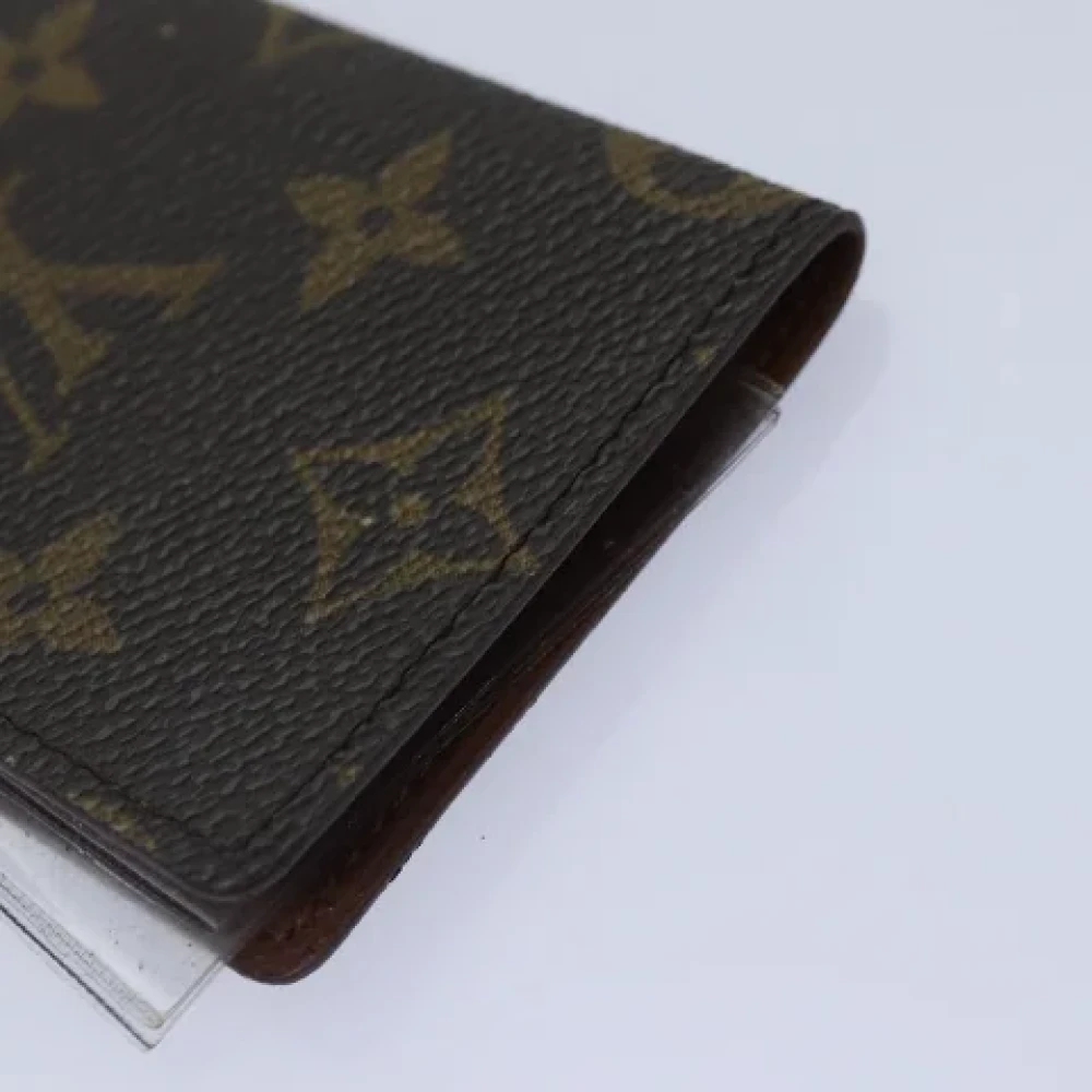 Louis Vuitton Vintage Pre-owned Canvas wallets Brown Dames