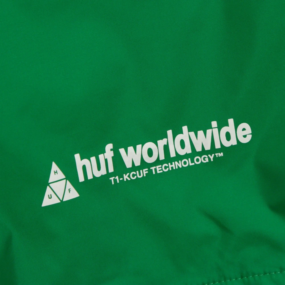 HUF Flags Anorak Jas Marineblauw Multicolor Heren