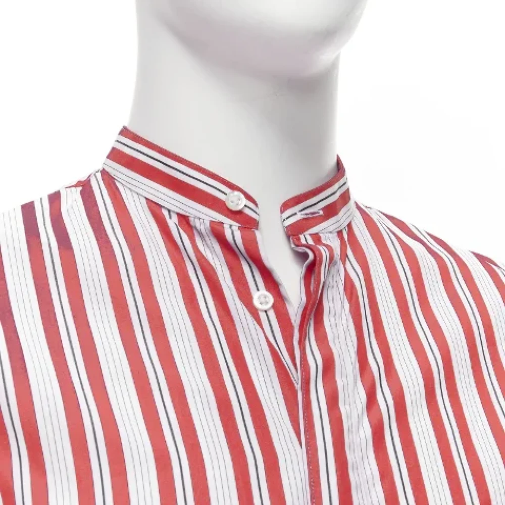 Jil Sander Pre-owned Cotton tops Red Dames