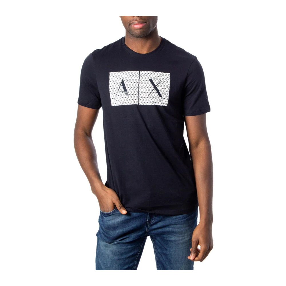 Armani Exchange Herren Blau Oberteile, 2XLgröße: