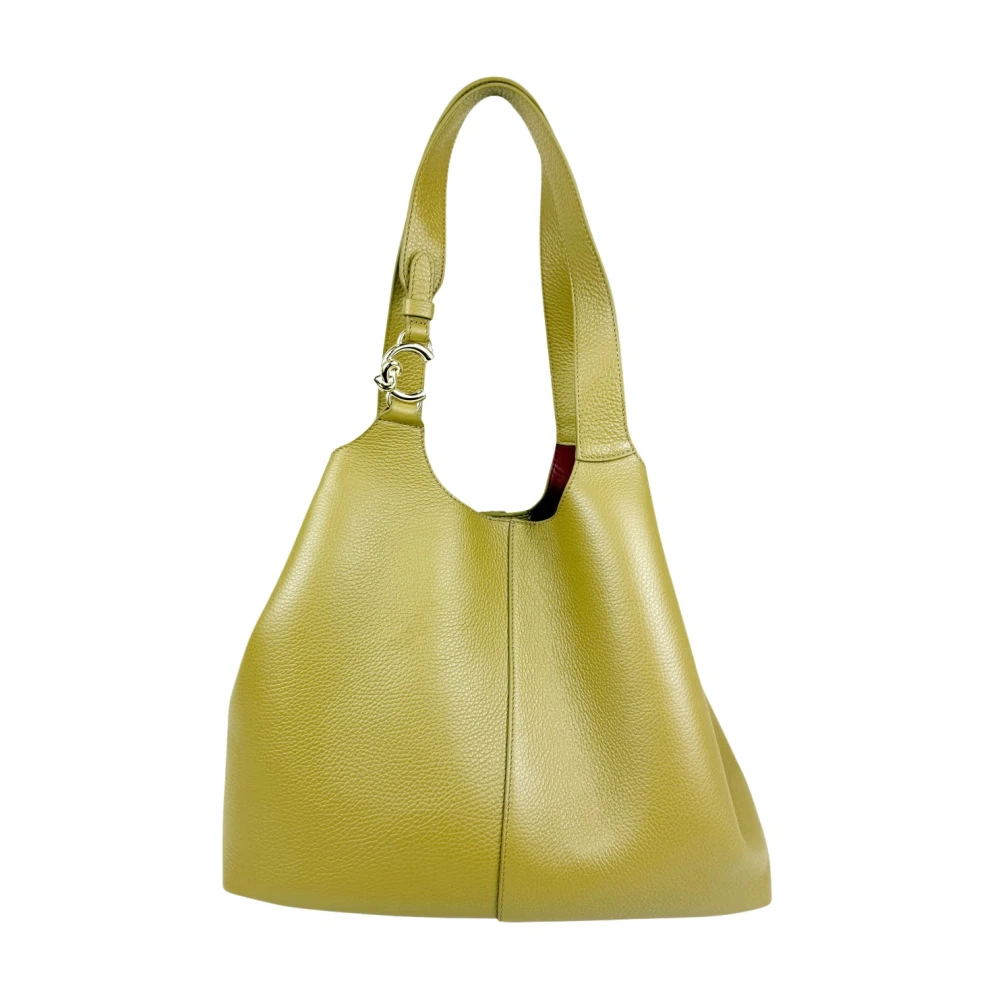 Coccinelle Women's Green Shopping Bags, One Size, C-Easy Shoulder Bag