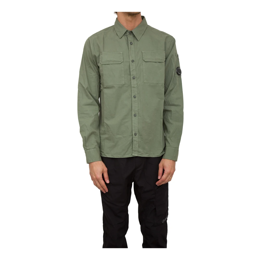 C.P. Company Stijlvolle Shirt voor Mannen Green Heren