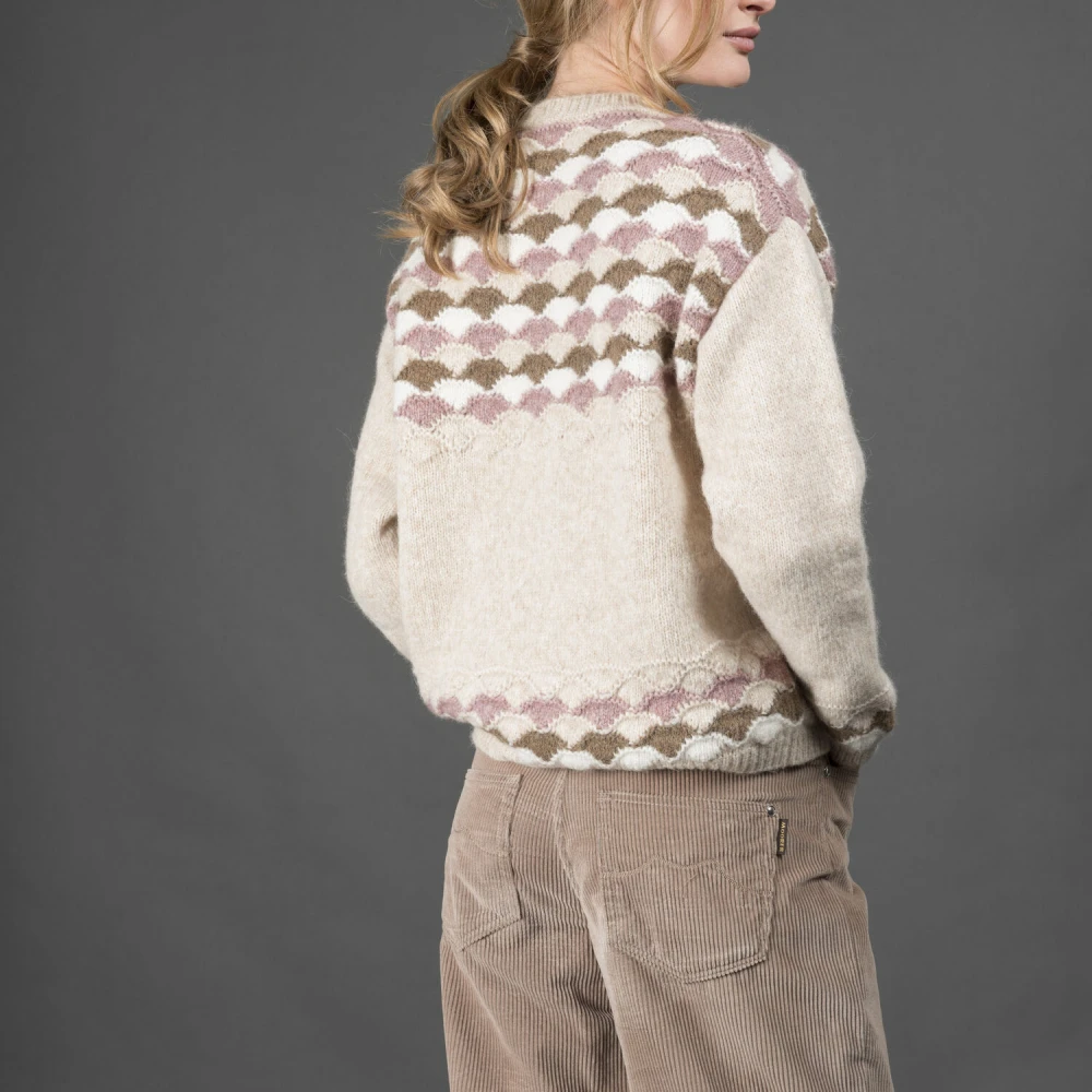 Moorer Katrine-Wpf Beige Dames