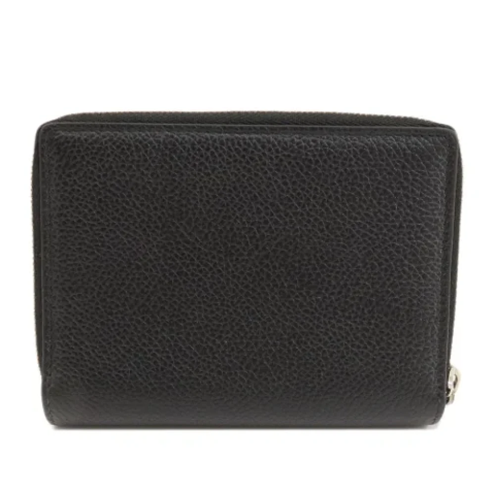 Balenciaga Vintage Pre-owned Leather wallets Black Dames