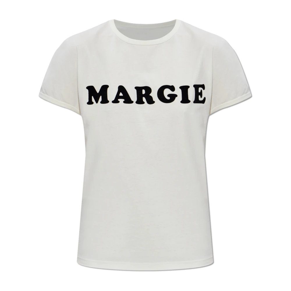Mm6 Maison Margiela Women's White T-Shirts, Xs, Margie T-Shirt