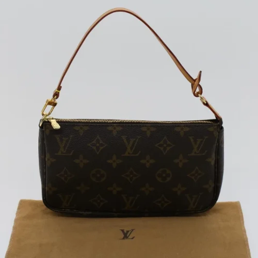 Louis Vuitton Vintage Tweedehands Blik Brown Dames