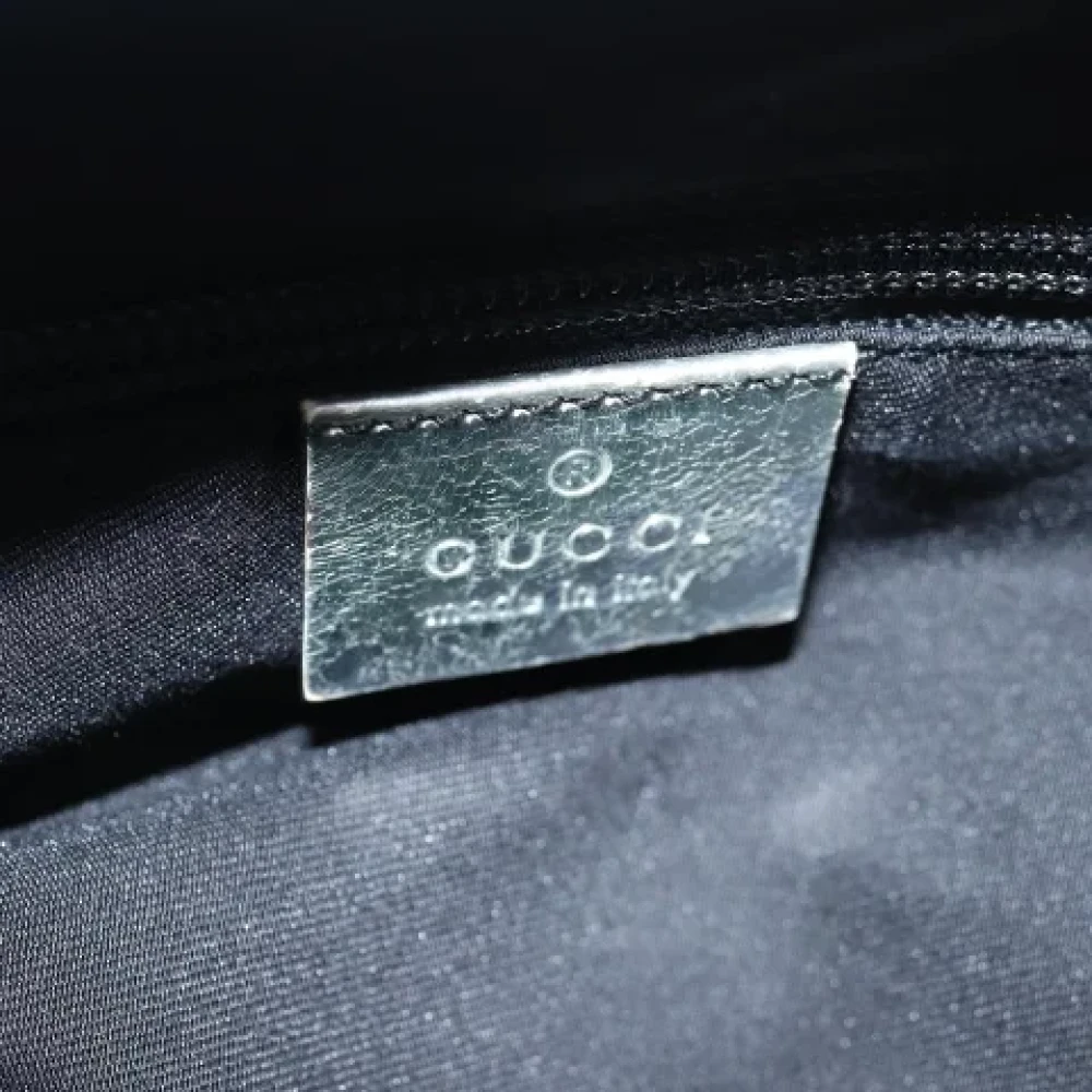 Gucci Vintage Pre-owned Canvas totes Gray Dames