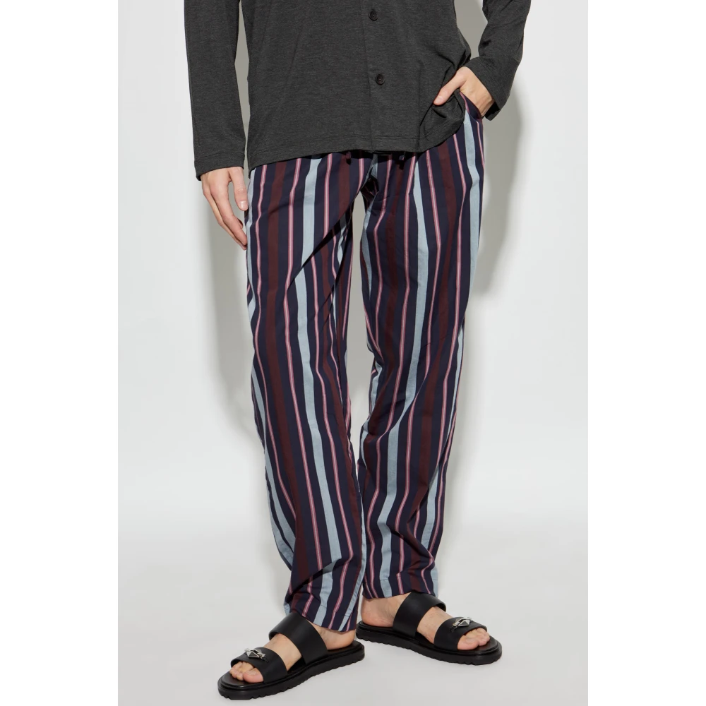 Hanro Pyjamabroek Multicolor Heren