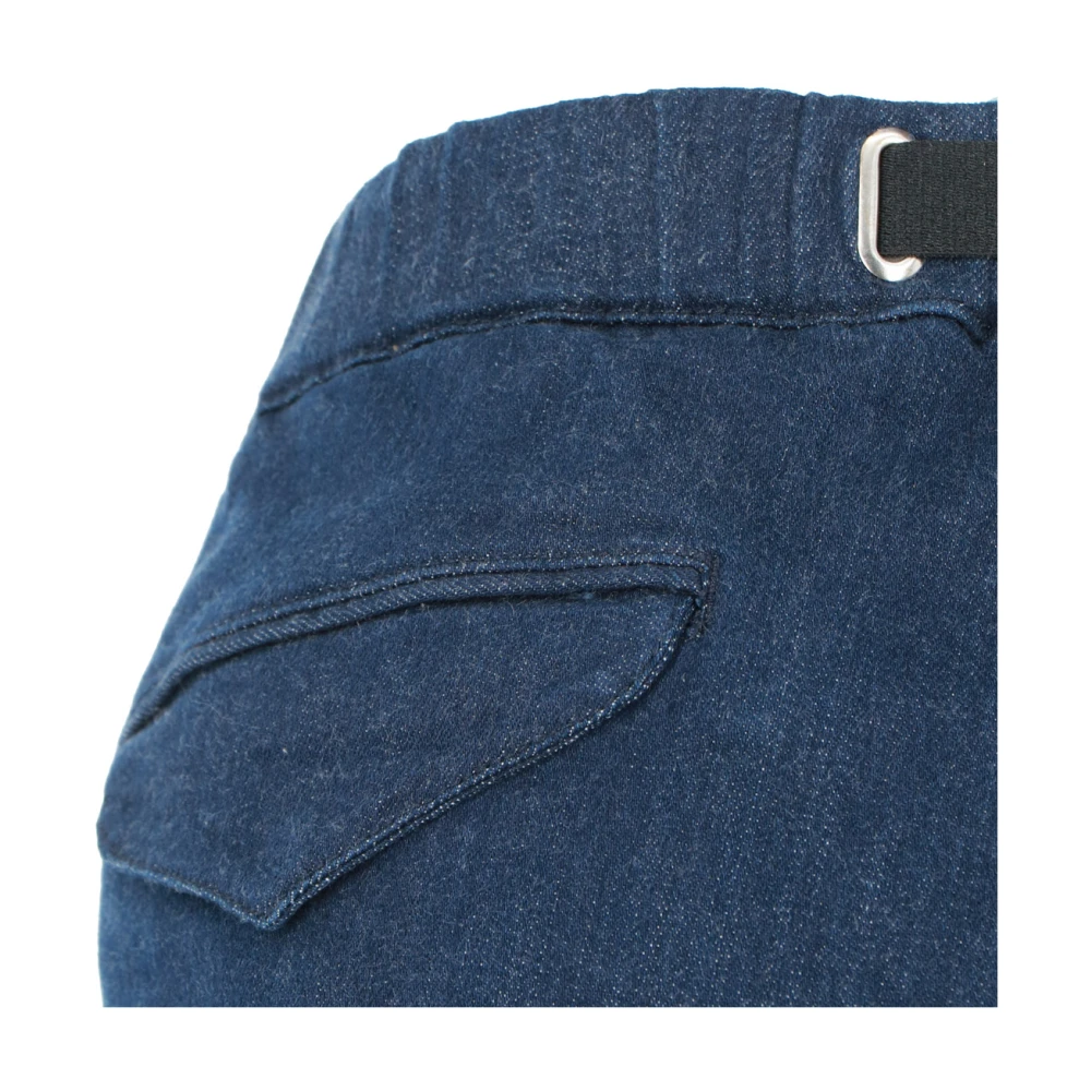 White Sand Slim Fit Broek voor Mannen Blue Heren
