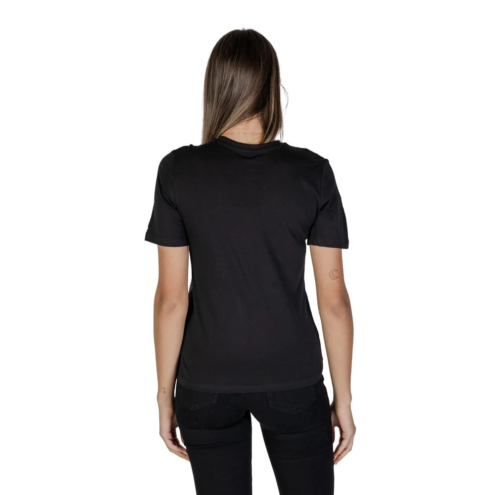 Only Zwarte Katoenen Tops & T-shirt Collectie Black Dames