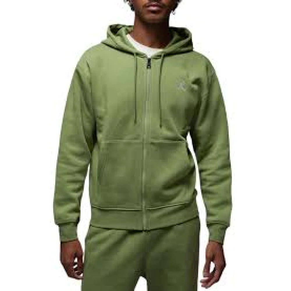 Nike Green Long Sleeve Training Tops, Male, Xs, Brooklyn Fleece