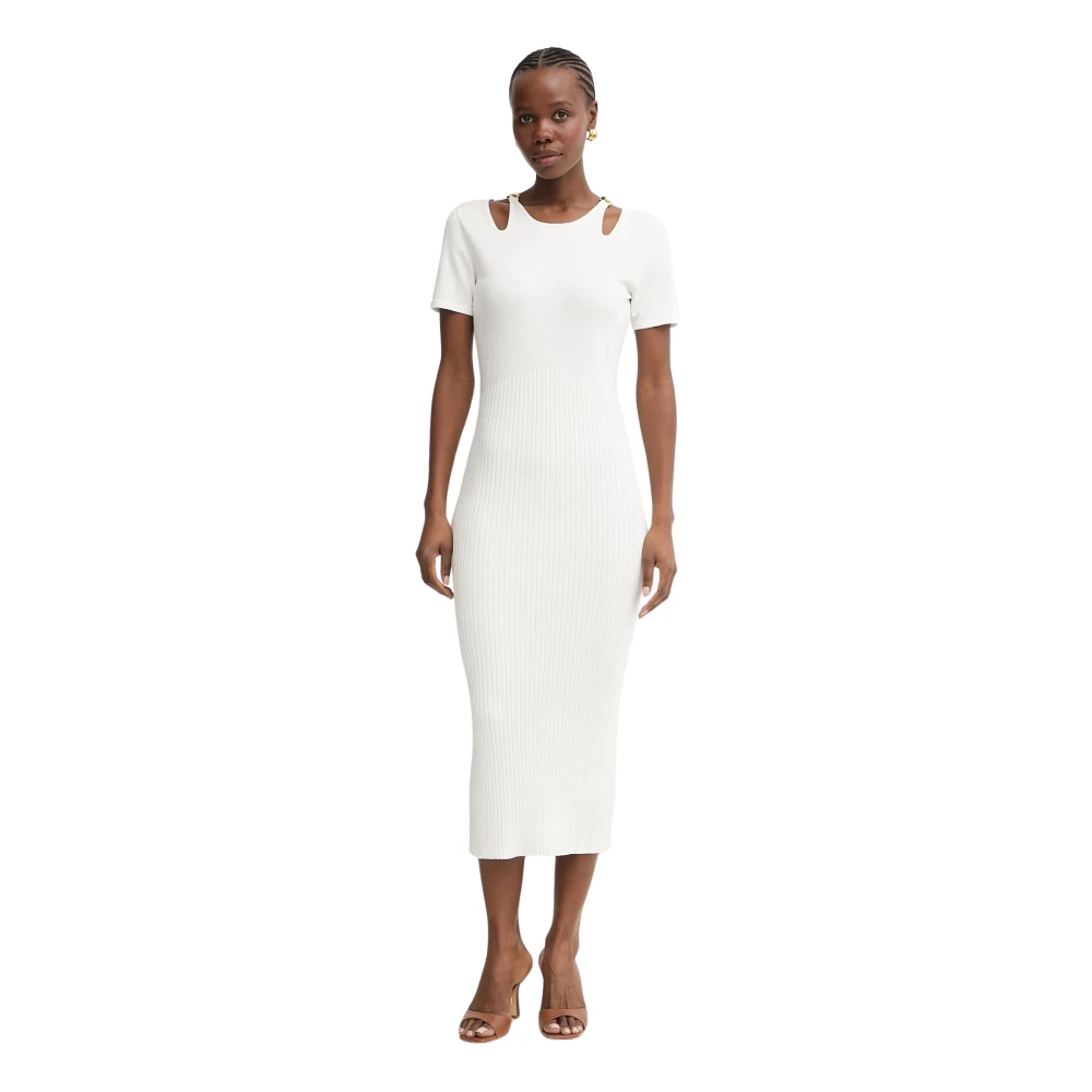 Abito aderente midi in maglia - Immagine 2