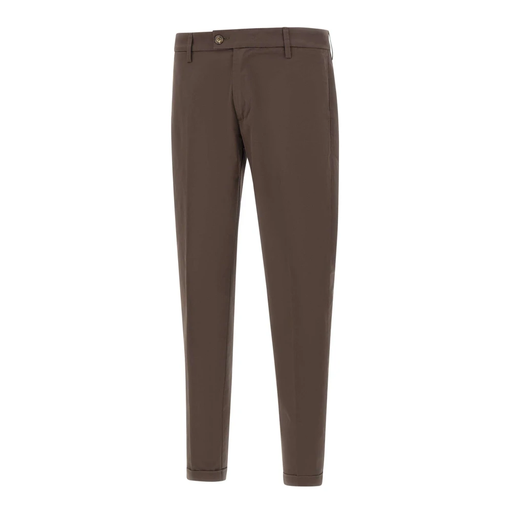 Re-Hash Men's Brown Mucha10 Trousers - Chinos - W38 - Trousers