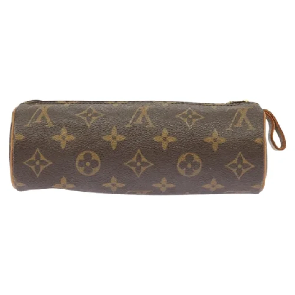 Louis Vuitton Vintage Pre-owned Canvas pouches Brown Dames
