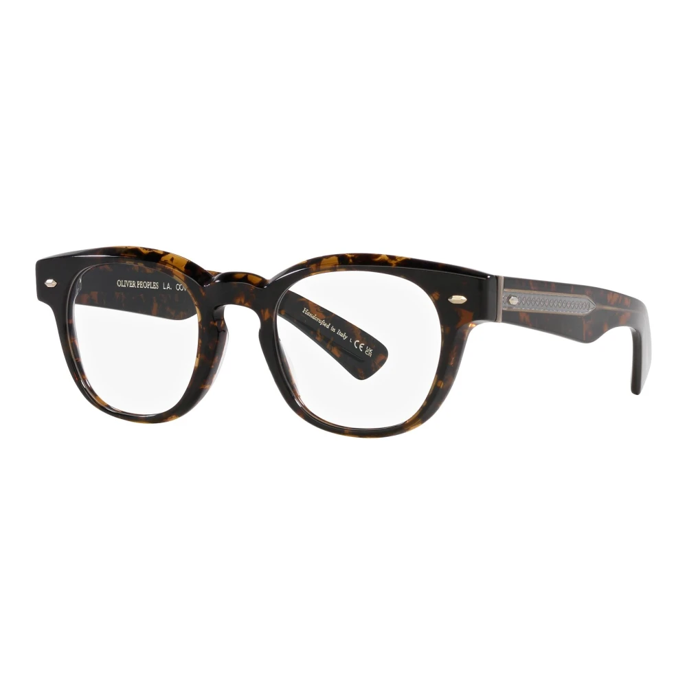 Oliver Peoples Stylish Walnut Tortoise Sunglasses Brown Dames