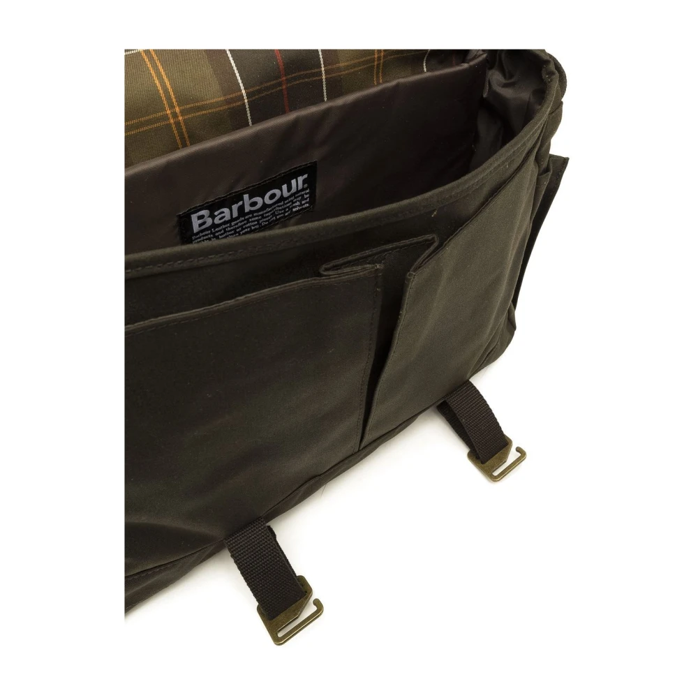 Barbour Groene Messenger Tas Essentiële Stijl Green Heren