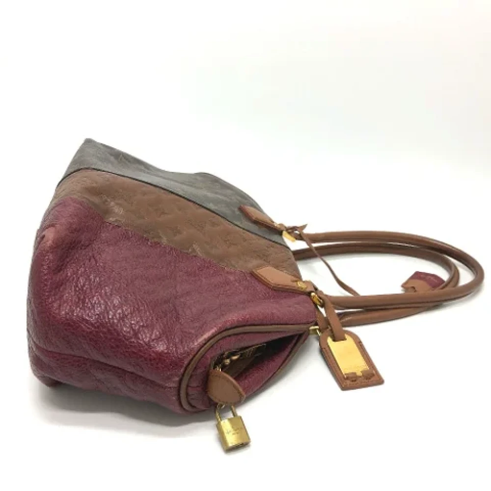 Louis Vuitton Vintage Pre-owned Cotton louis-vuitton-bags Brown Dames