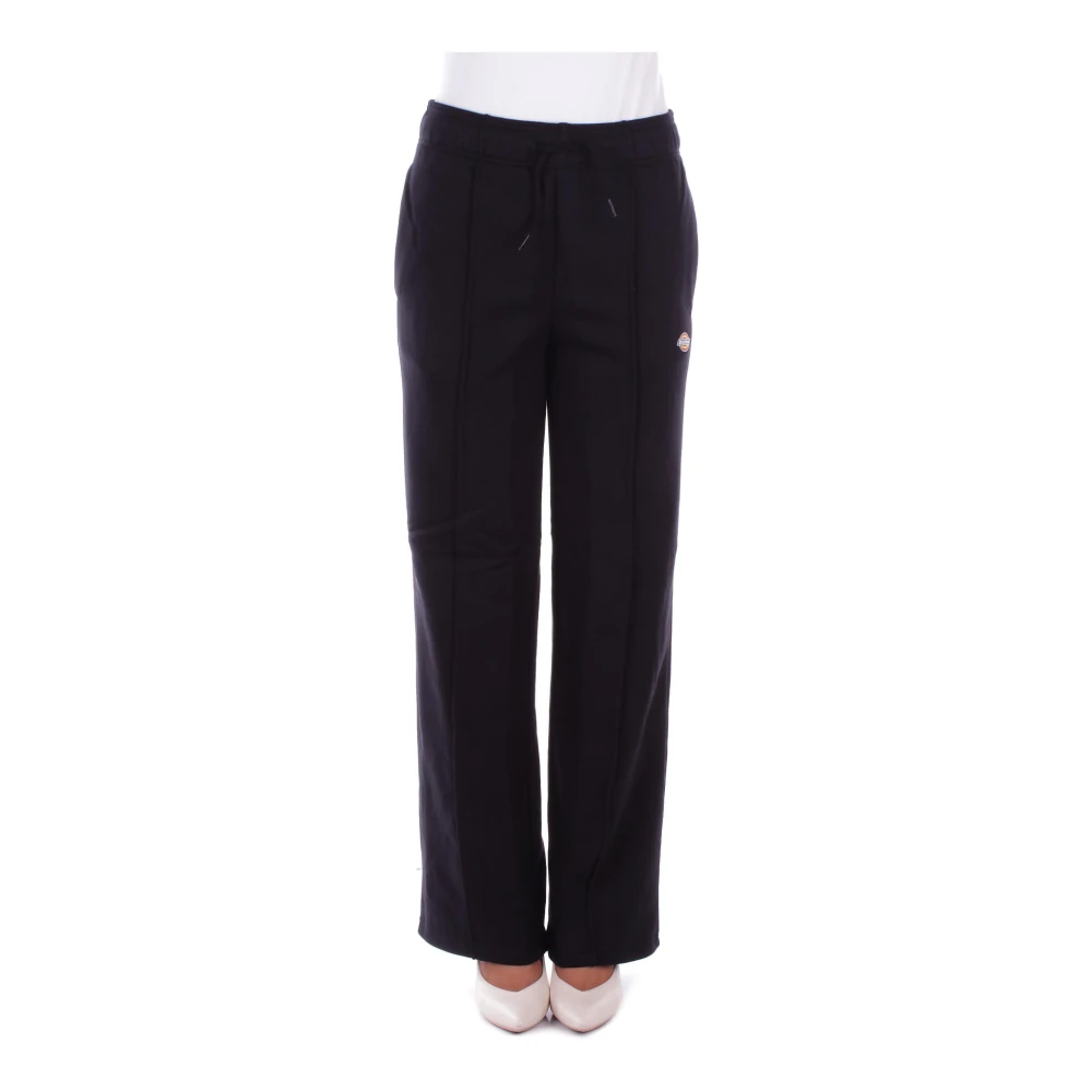 Dickies Mapleton Straight Zwarte Sportbroek Black Dames