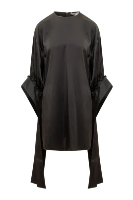 Tab Sleeve Dress