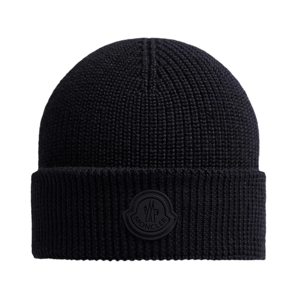Moncler Stijlvolle Wintermuts voor Mannen Black Dames
