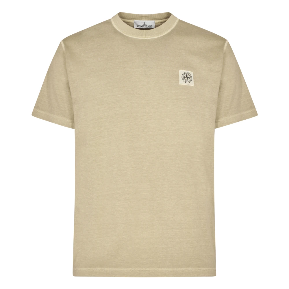 Stone Island Stijlvolle T-shirts en Polos Beige Heren