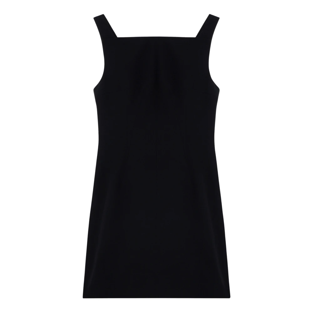 Givenchy Crepe en satijnen jurk Black Dames