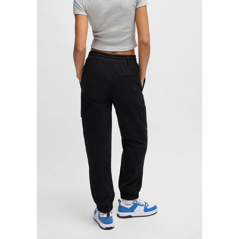 Hugo Boss Dames Hisune-1-D_B Broek Black Dames