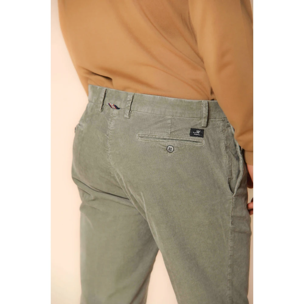 Mason's Fluwelen chino broek voor heren Green Heren