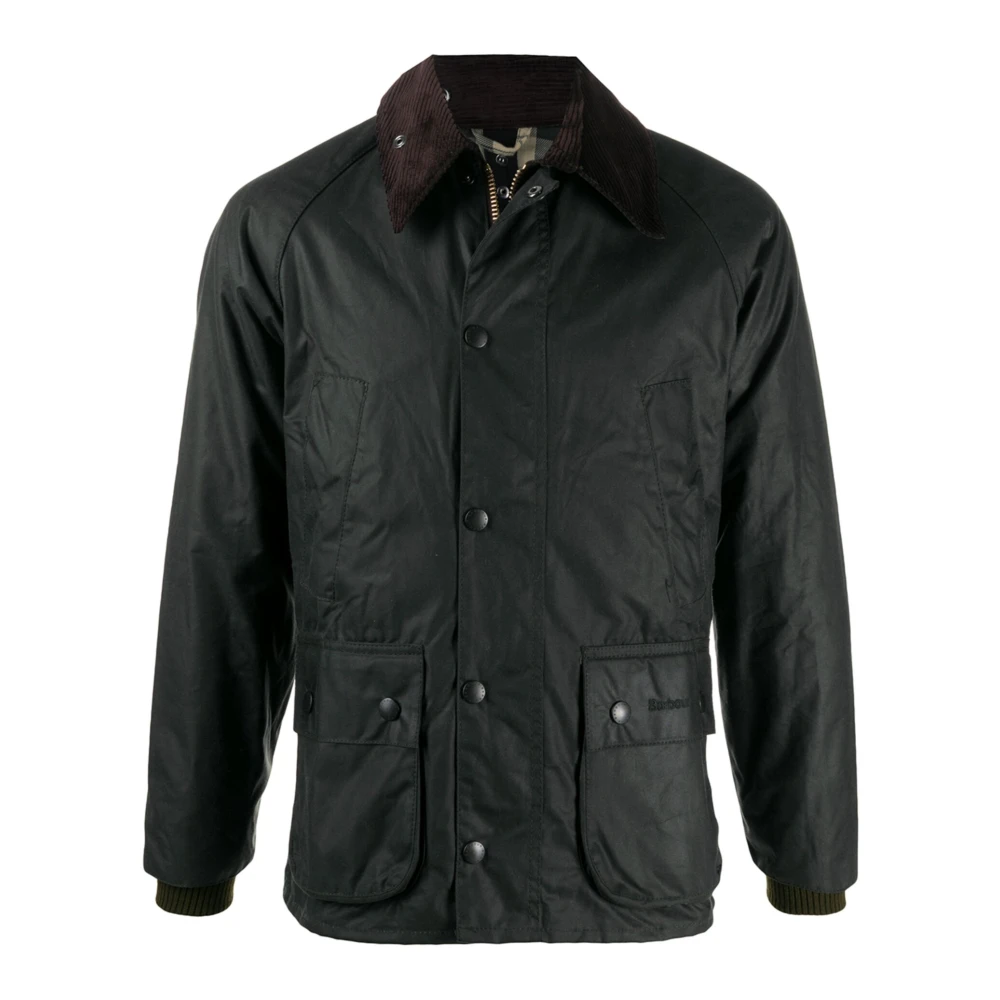 Barbour Gewaxte Parka Bedale Sage Green Heren