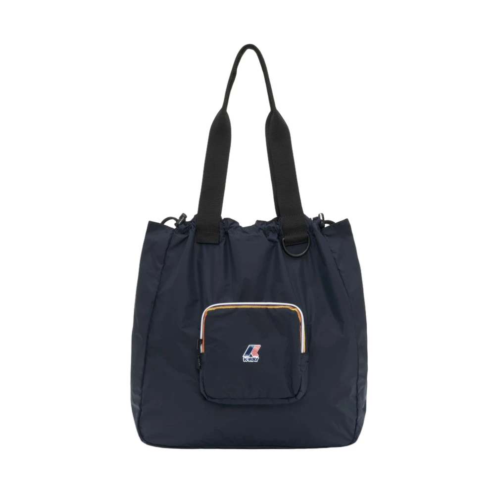 K-Way Unisex Bleu - Victorine Tote Bag - Sacs - Taille: One Size