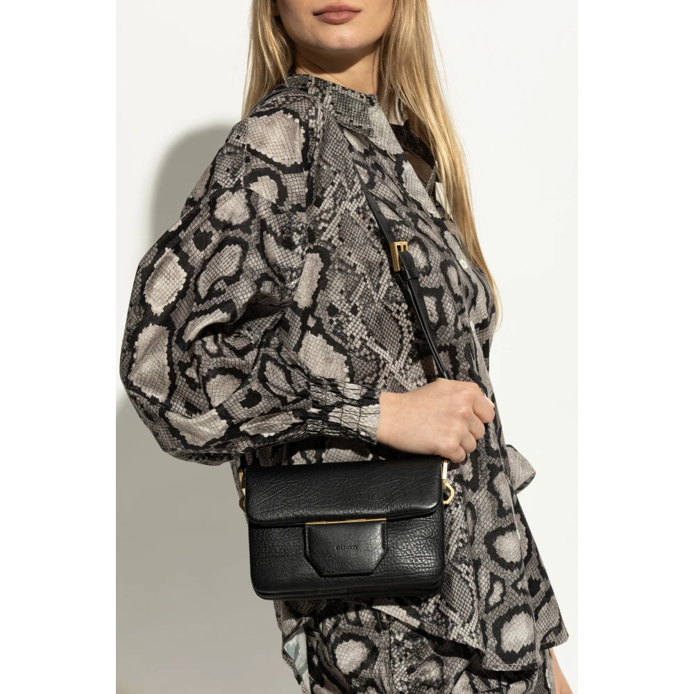 AllSaints Jupiter schoudertas Black Dames