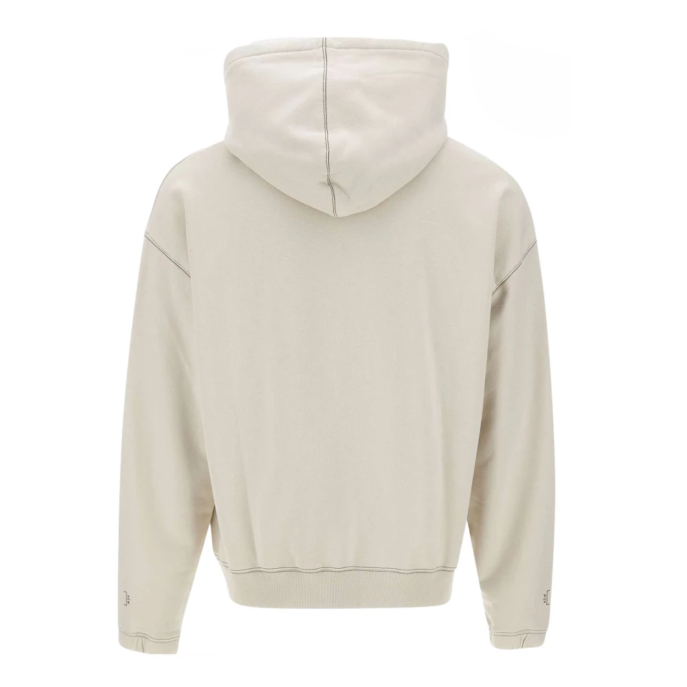 A-Cold-Wall Lichtbeige Katoenen Jersey Hoodie Trui Beige Heren
