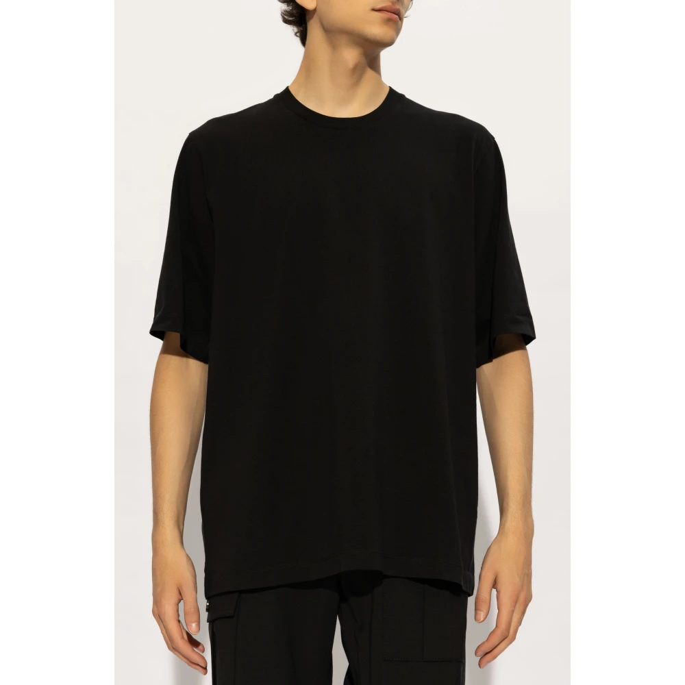 Dsquared2 T-shirt met logo Black Heren