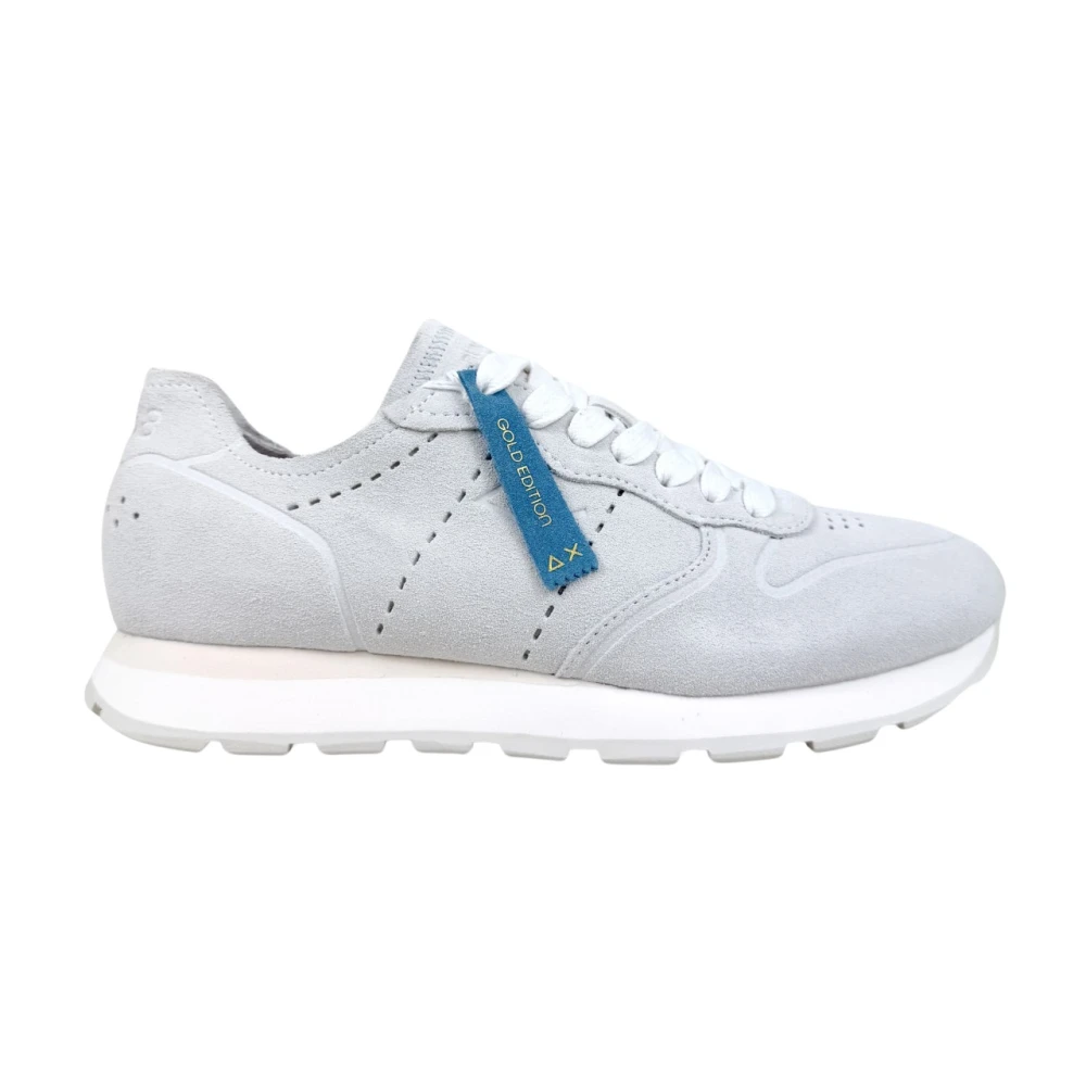 Sun68 Tom Raw Edge Sneaker Heren Schoenen Wit