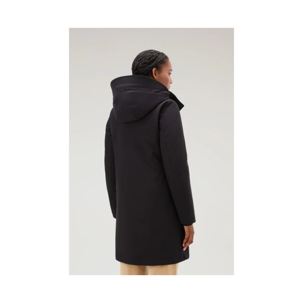 Woolrich Softshell Trench Black Dames