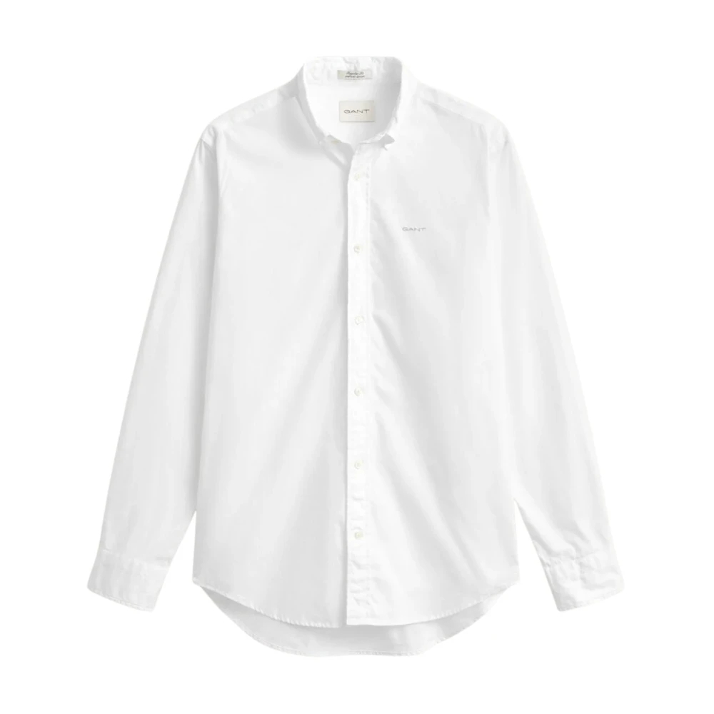 Gant Hombre Blanco - Camisa Oxford Pinpoint - Shirts - 2XL