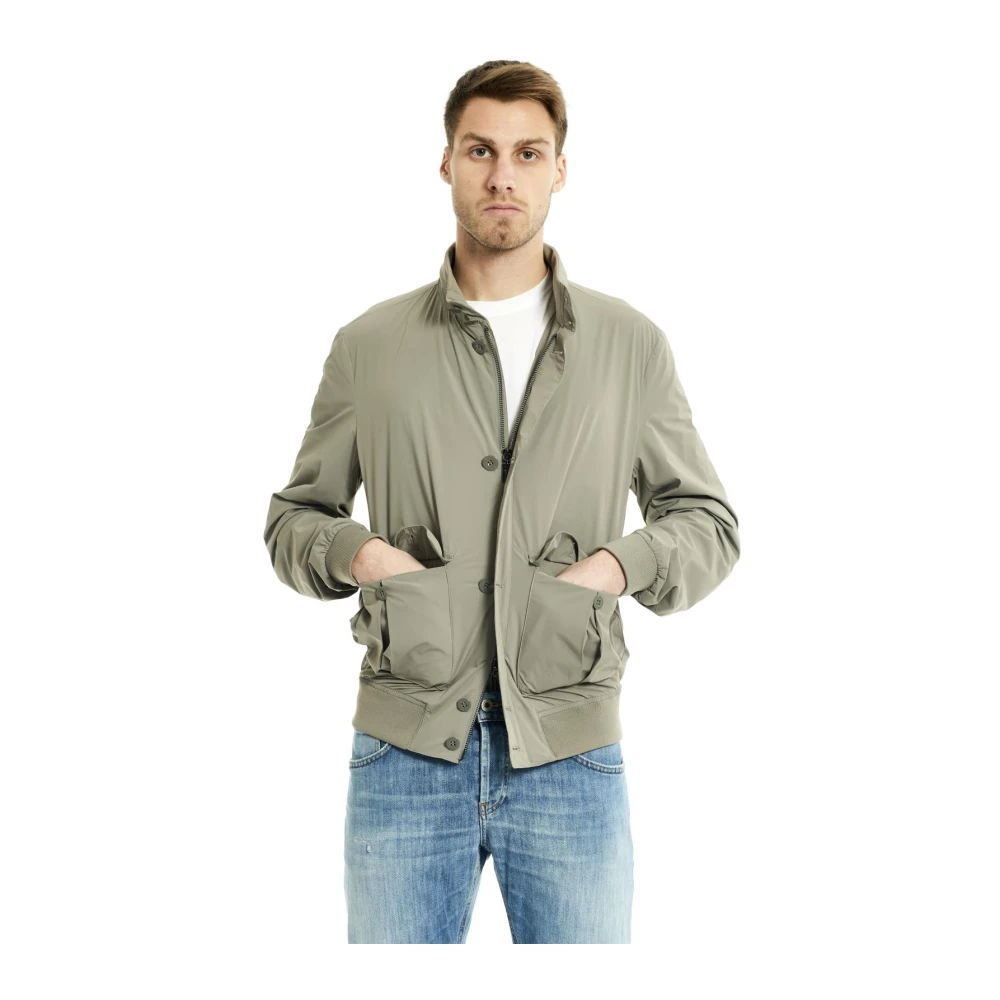 Gimo's Heren Stoffen Jas Green Heren